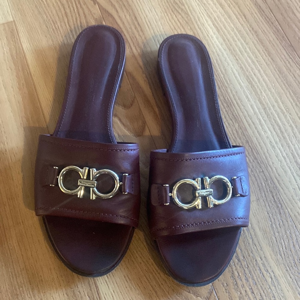 Ferragamo sandals!